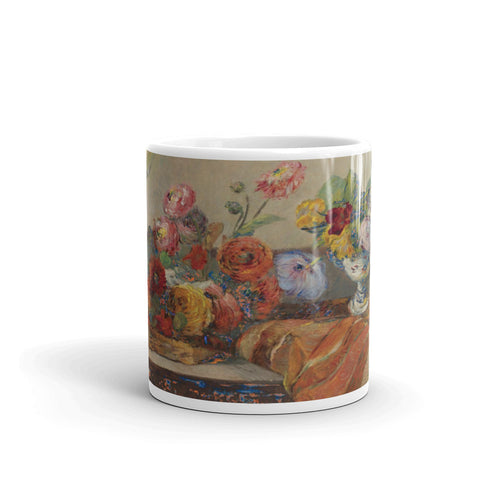 Gauguin Bouquets et céramique sur une commode Classic Art Mug