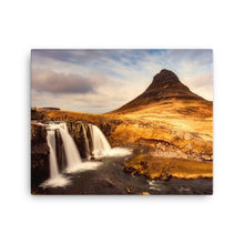 Cascade Of Trilogy Canvas Print