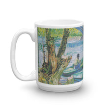 Van Gogh - Angler und Boote an der Pont de Clichy Classic Art Mug