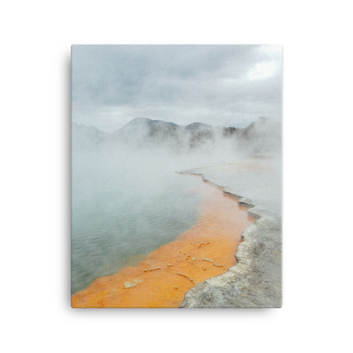 Lava River Canvas Print