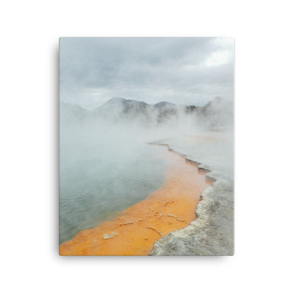 Lava River Canvas Print