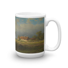 Alexander Josef Daiwaille - Bauernhaus mit Kühen und Schafen Classic Art Mug