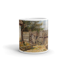 Anton Schrödl - In the Farmhouse Garden Classic Art Mug