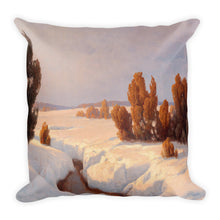 Winter Landscape Premium Pillow