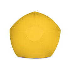 Killer Shark Yellow Bean Bag Chair w/ filling