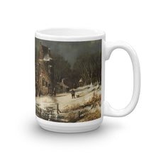 Andreas Schelfhout - Nederlandse landschap met figuren Classic Art Mug