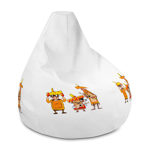 Three Musicians Bean Bag Chair w/ filling