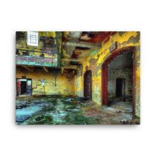 Old Rotten Factory Canvas Print