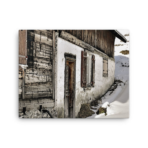 Archaic Snow Canvas Print