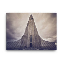 Reykjavik Church Canvas Print