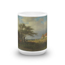 Alexander Josef Daiwaille - Bauernhaus mit Kühen und Schafen Classic Art Mug