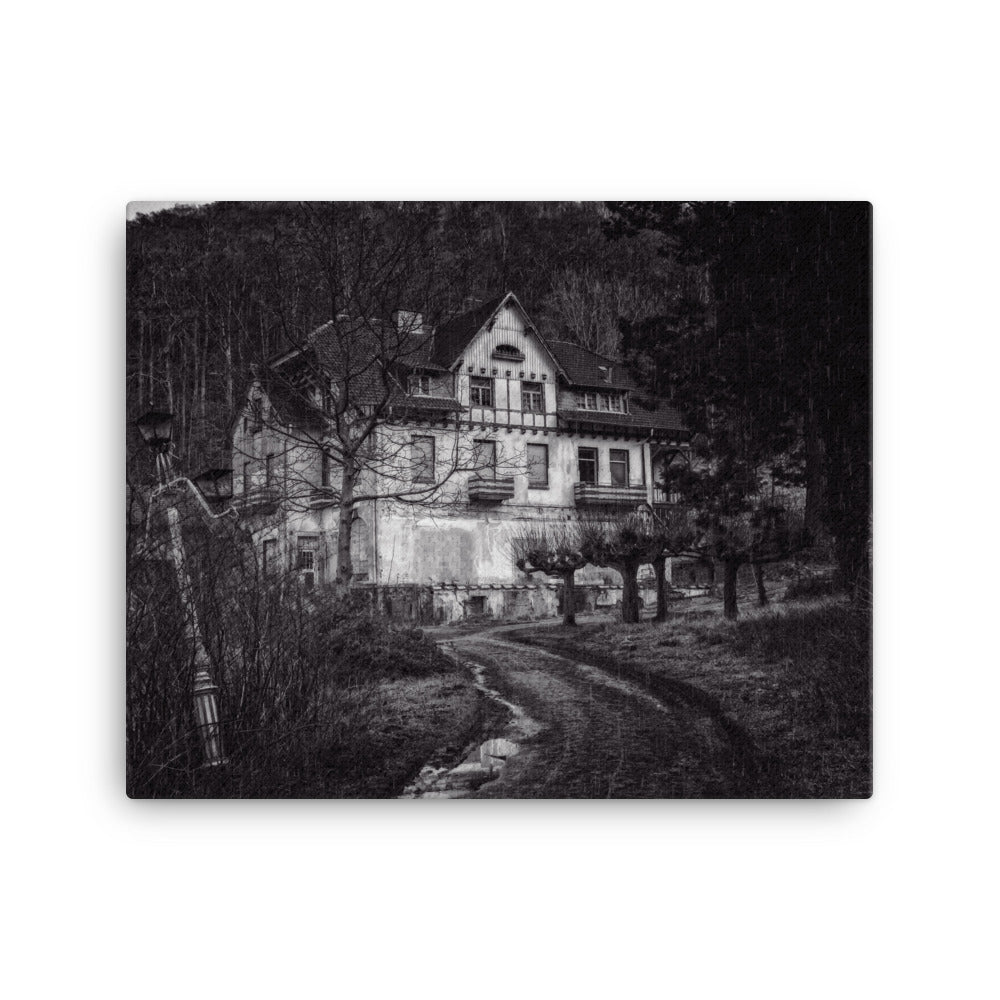 Carpathian Castle Canvas Print