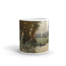 Camille Flers - River Landscape with a City in the Background Classic Art Mug