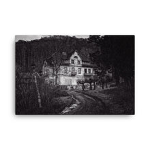 Carpathian Castle Canvas Print