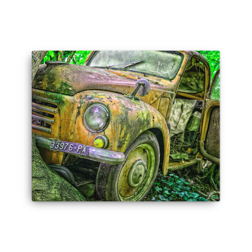 Reactive Truck Canvas Print