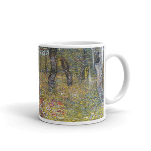 Gustav Klimt Village peasage with breed Classic Art Mug