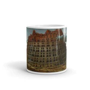 Pieter Bruegel the Elder - The Tower of Babel (Rotterdam) Classic Art Mug