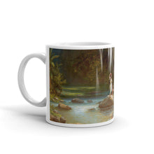 Ferdinand Bellermann - Badende am Fluss Classic Art Mug