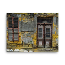 Yellow Time House Canvas Print