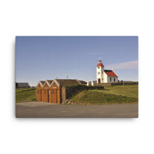 Church and Solitude Canvas Print