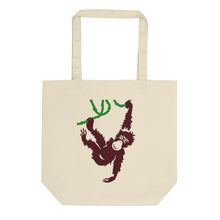 Elephant and Monkey Eco Tote Bag
