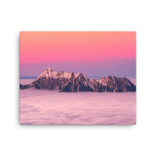 Violent Clouds Above Canvas Print