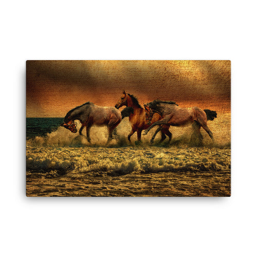 Authenticity Seminar Horse Art Canvas