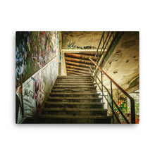 Glimpse of Stairway Canvas Print
