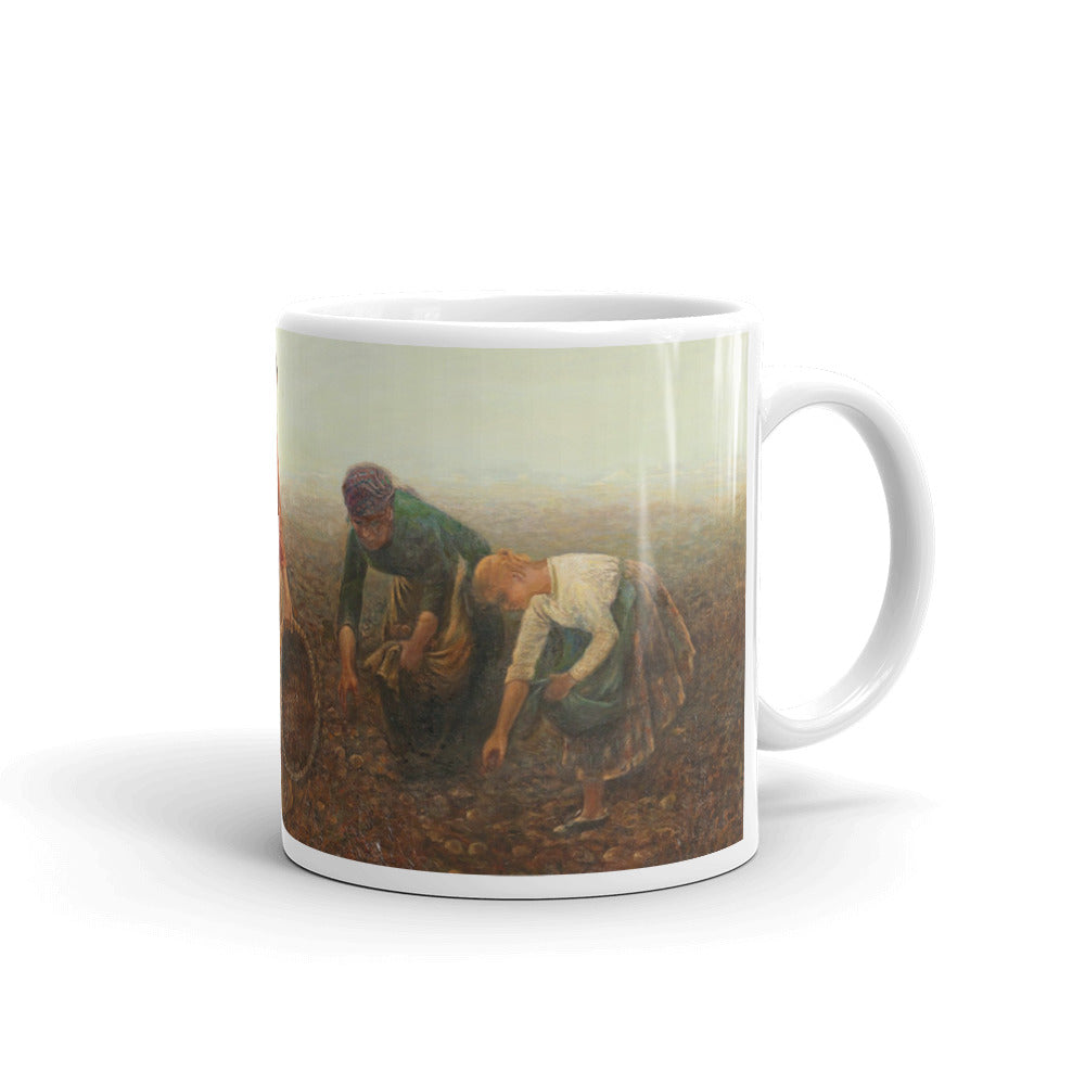 Lászlo Pataky von Sospatak - The Potato Harvest Classic Art Mug