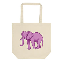 Scary Tiger and Elephant Eco Tote Bag