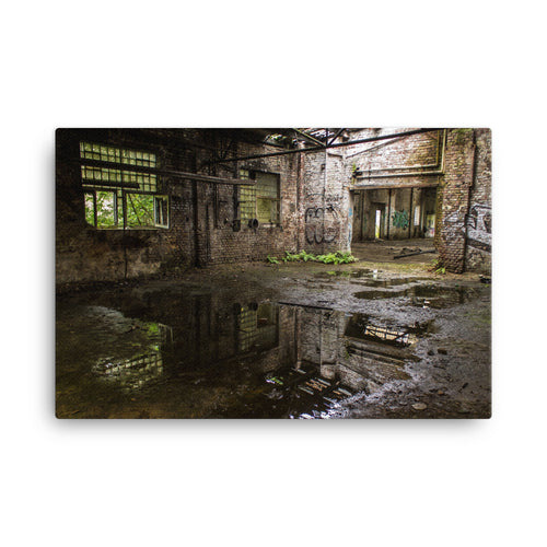 Wet Conservatory Canvas Print