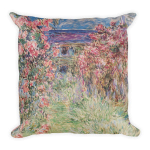 Among the Roses Premium Pillow