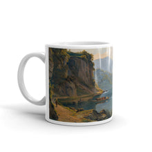 August von Bonstetten - Viehtransport auf dem Lauerzersee Classic Art Mug