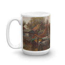 Adolf Kaufmann - In the Harbour Classic Art Mug