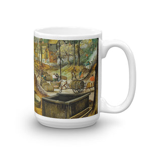 Pieter Brueghel (II) - The four seasons, autumn (Bukarest) Classic Art Mug