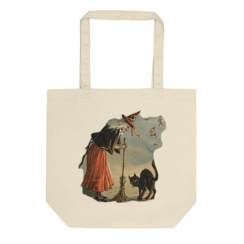 Witches And Cats Eco Tote Bag