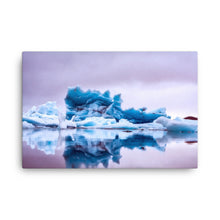 The Land Of The Ice Canvas Print