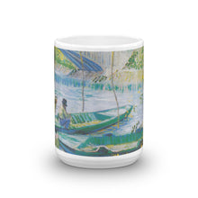 Van Gogh - Angler und Boote an der Pont de Clichy Classic Art Mug