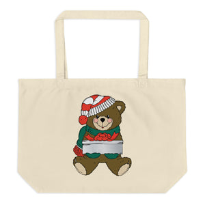 Celebrating Teddies Large Organic Tote Bag