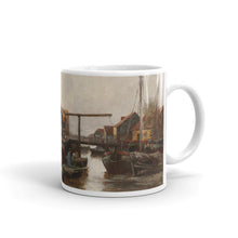Adolf Kaufmann - In the Harbour Classic Art Mug