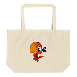 Pirate Papagal Large Organic Tote Bag