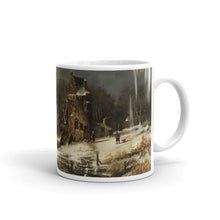 Andreas Schelfhout - Nederlandse landschap met figuren Classic Art Mug