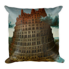 The Tower of Babel (Rotterdam) Premium Pillow