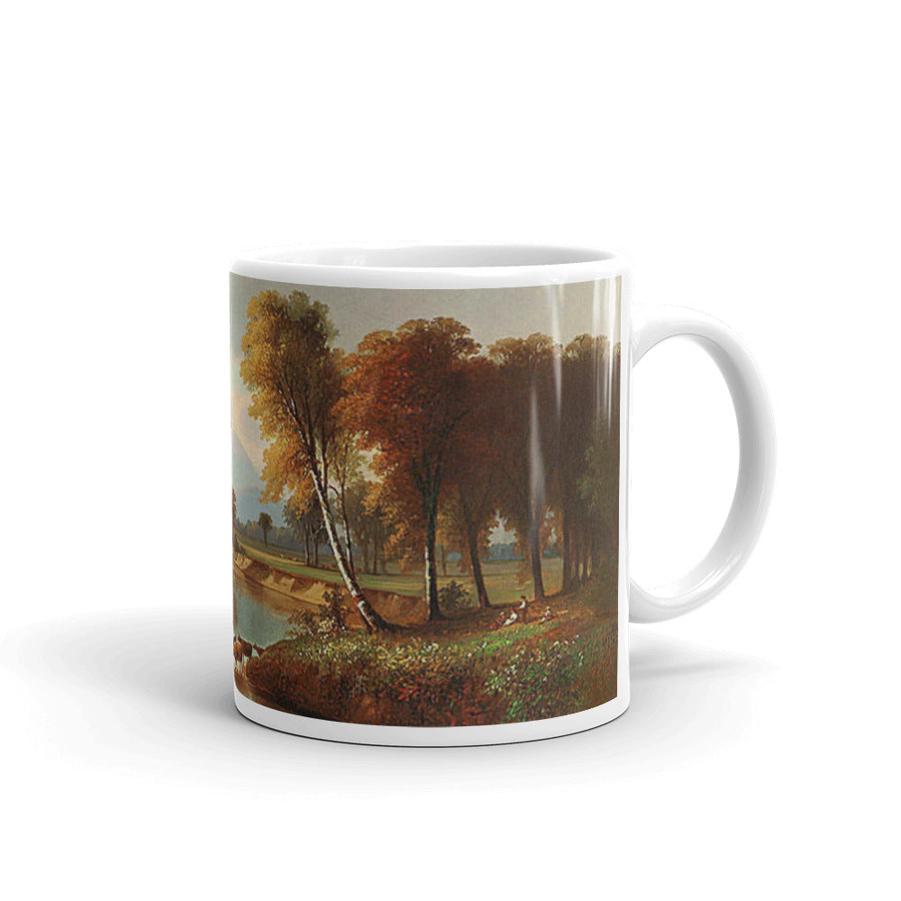 Benjamin Champney - Saco River, North Conway Classic Art Mug