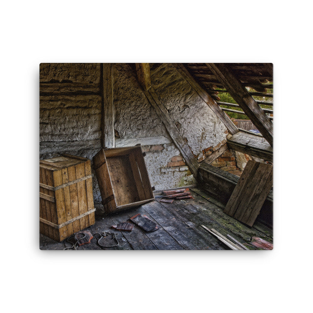 Attic Box Canvas Print