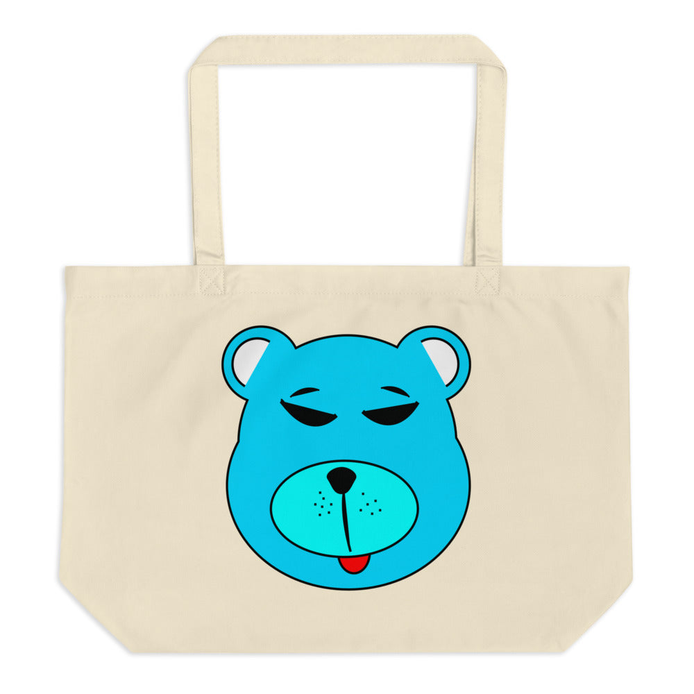 My Bear Large Organic Tote Bag