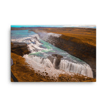 God Fault Lines Canvas Print