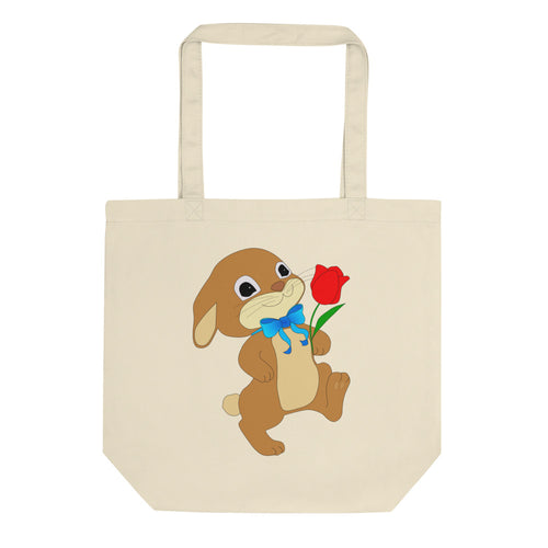 Hares celebrating Easter Eco Tote Bag