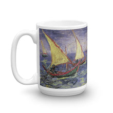 Van Gogh - Fischerboote bei Saintes-Maries Classic Art Mug