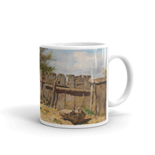 Anton Schrödl - In the Farmhouse Garden Classic Art Mug